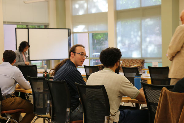 People at a conference