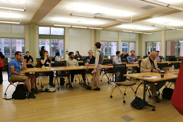 People at a conference